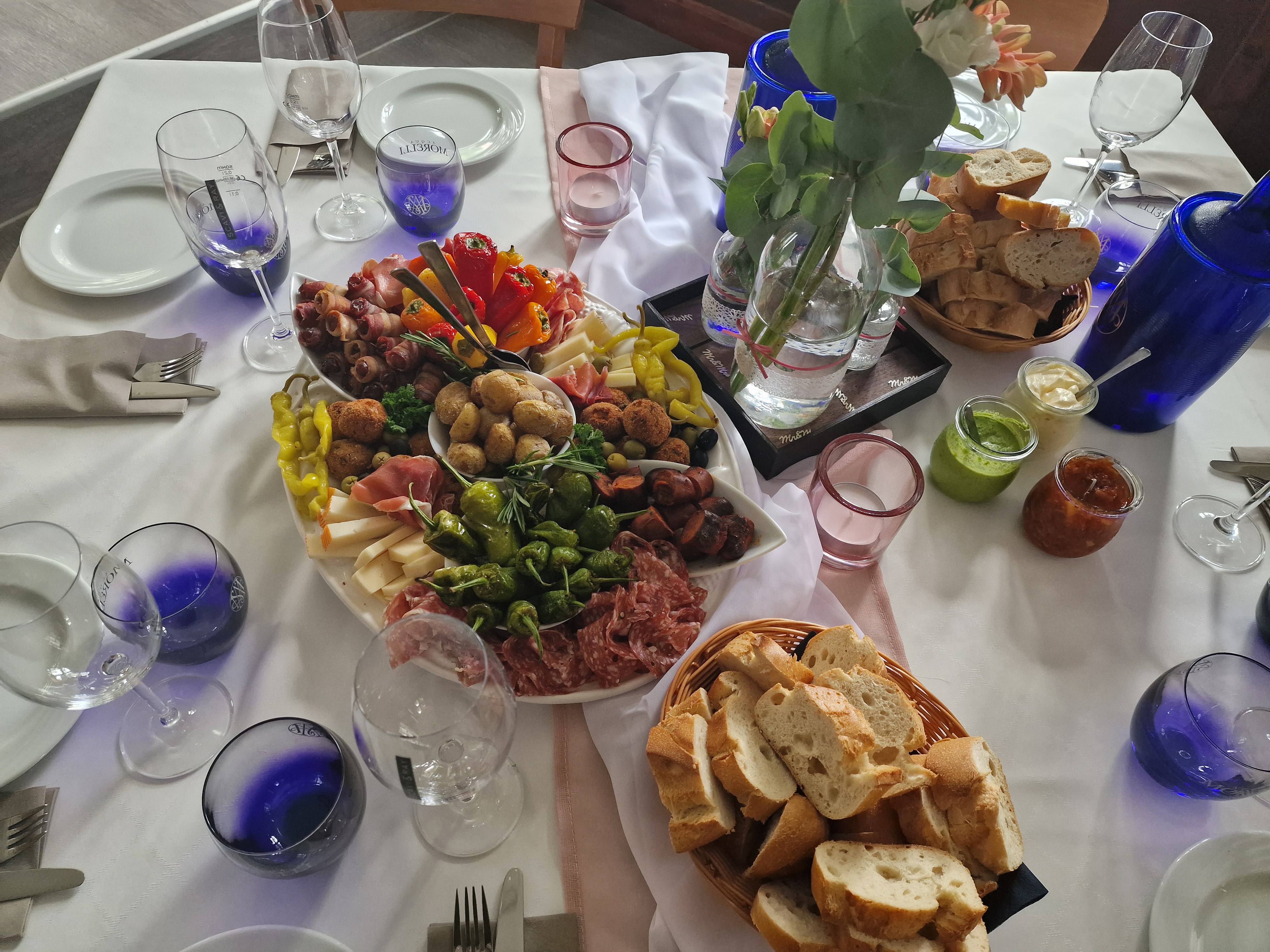 Catering im Wald-Setting
