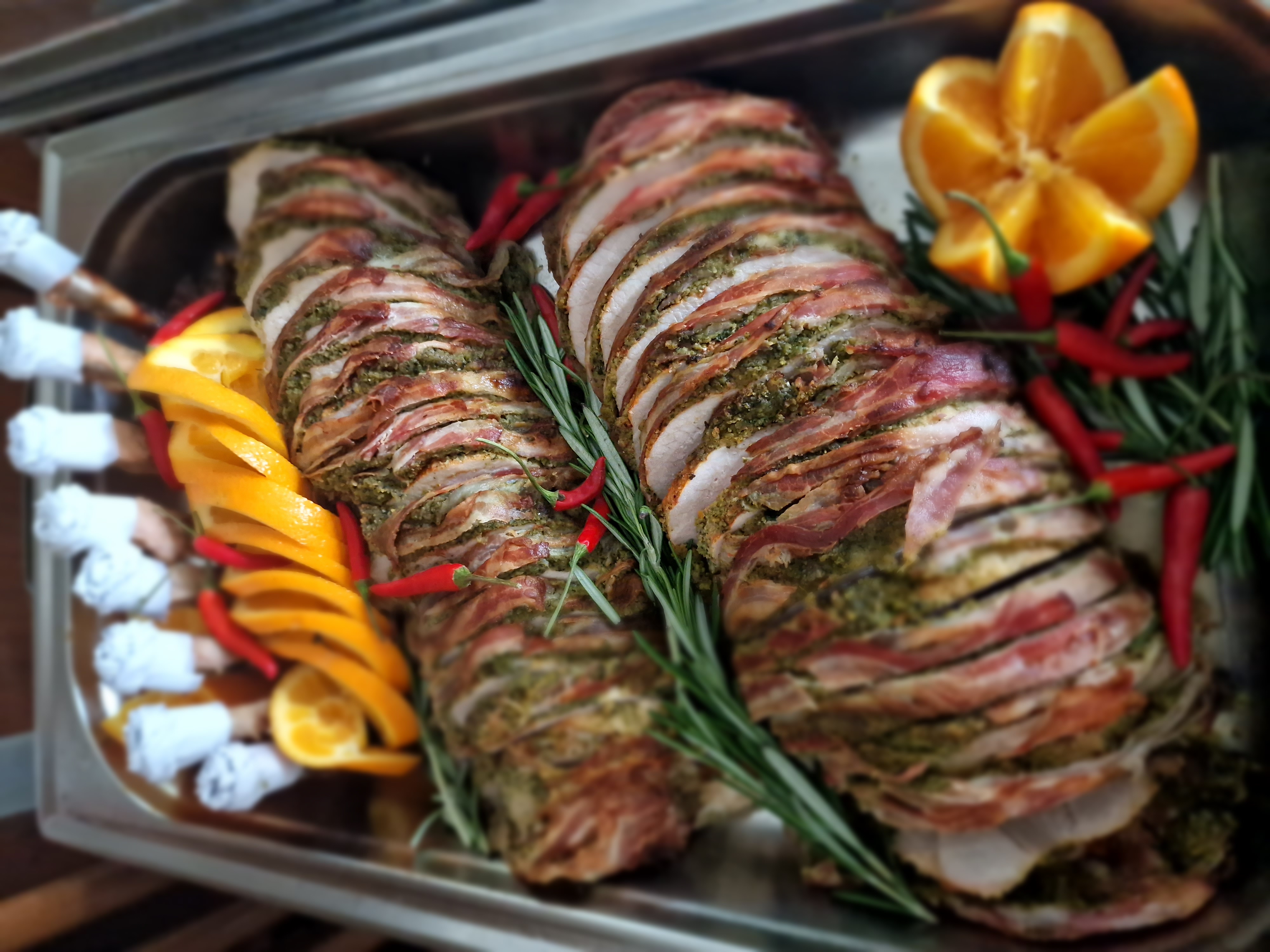 Saftiger Fleischbraten vom Grill